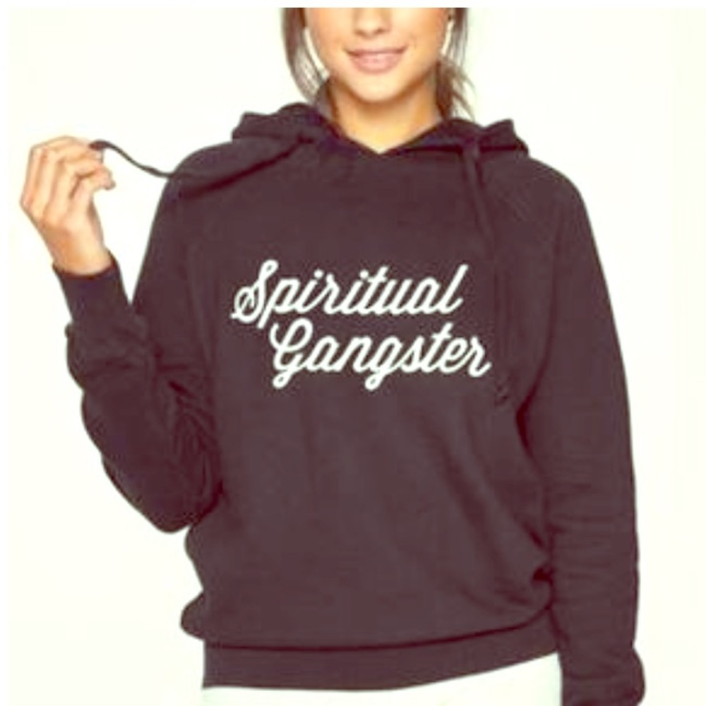 SOLD Spiritual Gangster hooded sweatshirt